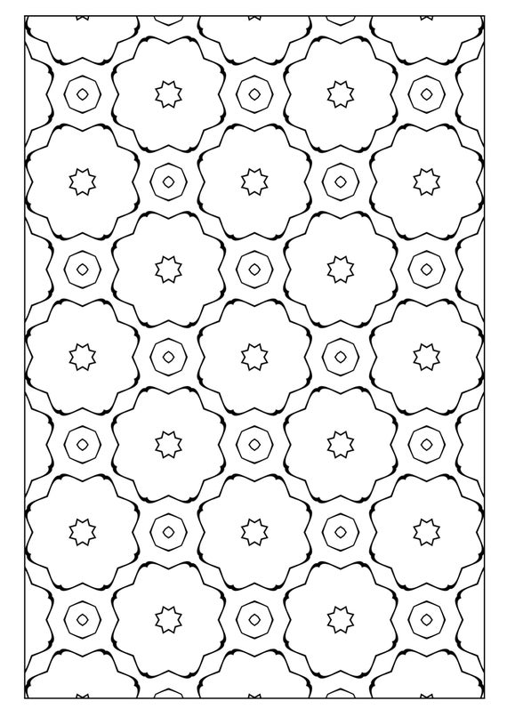Geometric Art Project for Kids (With Printable Coloring Pages!) - Frugal  Fun For Boys and Girls