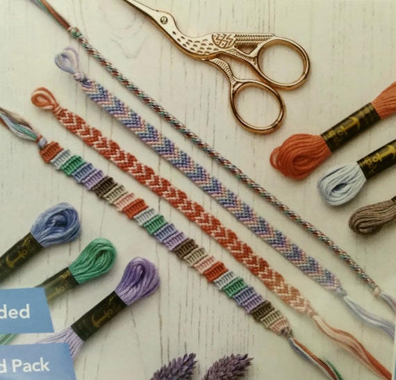 Anchor Craft Kit Friendship Bracelet Kit Pastel 