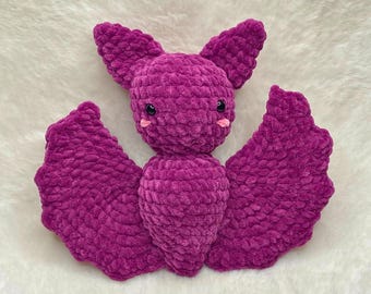 Chunky Bat Häkelanleitung: Amigurumi Plushie PDF Download, Multi-sprachig