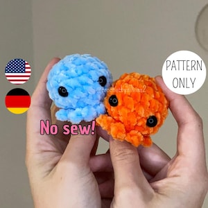 Crochet Octopus Pattern: Easy Amigurumi Baby Octo Tutorial (PDF Download)