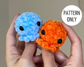 Crochet Octopus Pattern: Easy Amigurumi Baby Octo Tutorial (PDF Download)