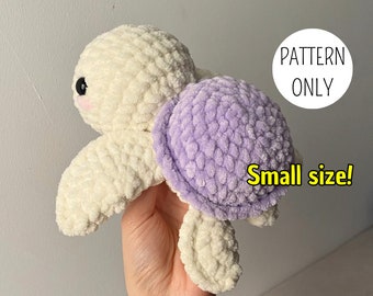 Crochet Turtle Pattern: Easy Amigurumi Plushie (PDF Download)