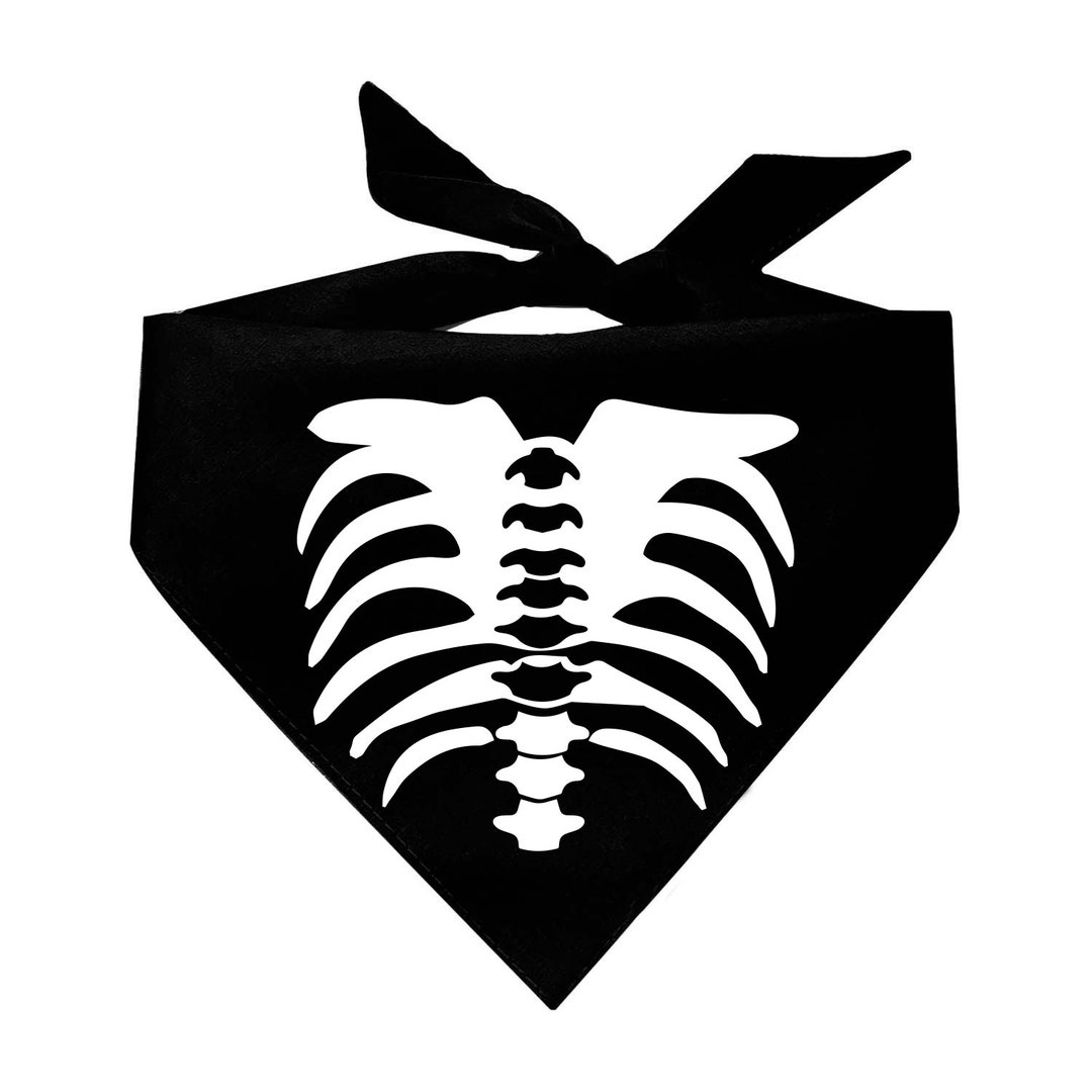 Skeleton Halloween Costume Triangle Dog Bandana - Etsy