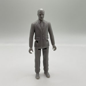 UNPAINTED Oscar Goldman Action Figure (Six Million Dollar Man, 1974-1978)