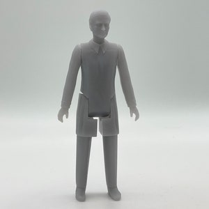 UNPAINTED Dr. Huer Action Figure (Buck Rogers in the 25th Century, 1979)
