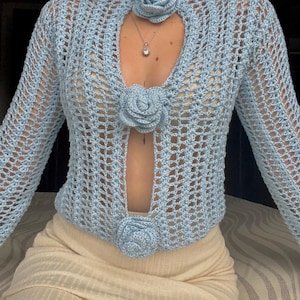 Amélie Shirt Crochet Pdf Pattern