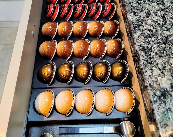 Nespresso Vertuo Capsule Drawer Pod Storage System Etsy