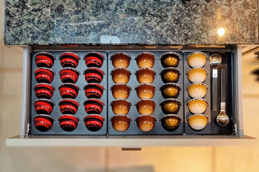 Nespresso Vertuo Capsule Drawer Pod Storage System Etsy