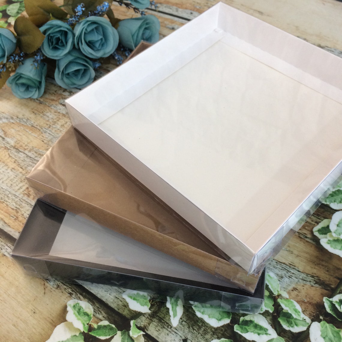 20x20x3 Cm Empty Gift Boxes Cardboard Box Box for Cookie Etsy Canada