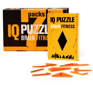 SET OF 7 Geek Toys IQ Puzzle Brain Fitness Games Brain Teaser Puzzles for Adults and Kid Puzzle Mind Puzzles Brain Games