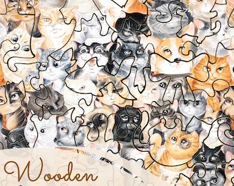Cat Party Jigsaw Puzzle - 40 Piece Pocket Size