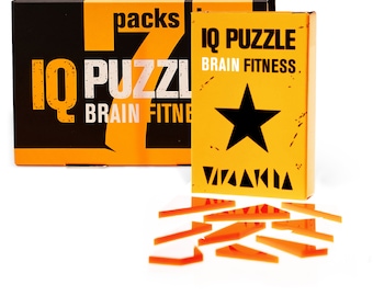 IQ Puzzle Set - Brain Teaser Games for Adults and Kids