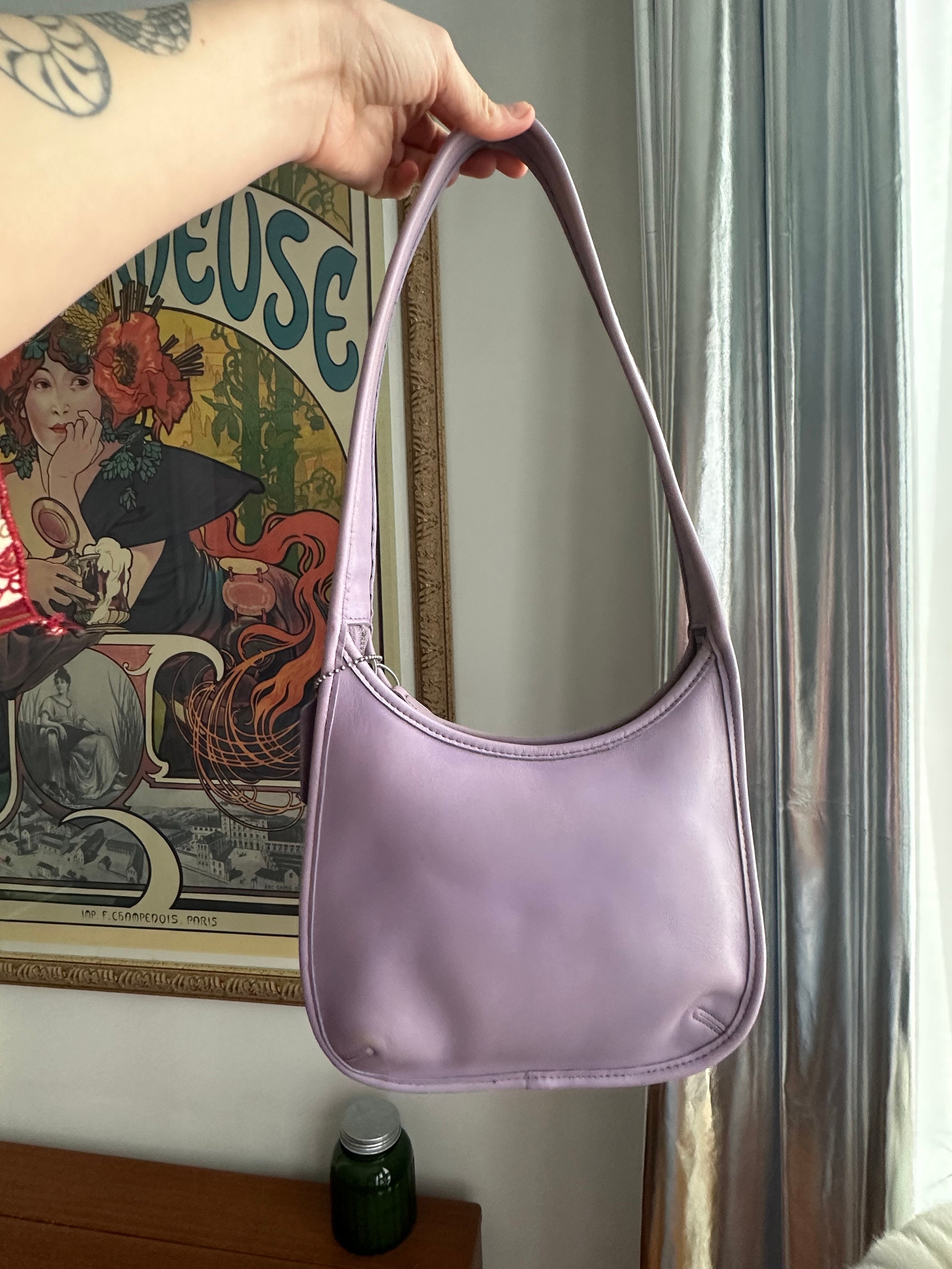 SOLD*** RARE Vintage Coach Lavender/lilac Ergo Shoulder Bag SOLD*** RARE Vintage Coach Lavender/lilac Ergo Shoulder Bag