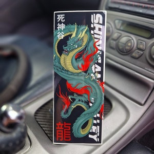 Japanese Dragon Shinigami Valley Slap Sticker