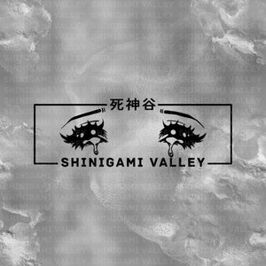 Anime Crying Eyes (Design 2) Transfer Car Vinyl Decal