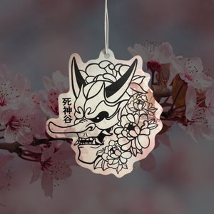 Deodorante per auto con maschera giapponese Daitengu (Shinigami Valley)