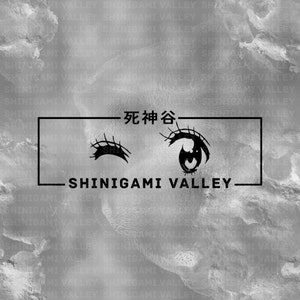Anime Winking Eyes (Design 2) Transfer Car Vinyl Decal