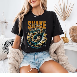 Snake Mama Tee, Snake Owner Gift Shirt, Ball Python Reptile Lover T-shirt, Serpent Graphic Top, Funny Pet Tee, Python Shirt