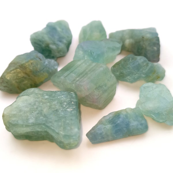 Natural Raw Aquamarine Gemstone  - Aquamarine Rough - wholesale Aquamarine - Aquamarine loose gemstone lot, AAA quality mix shape Aquamarine