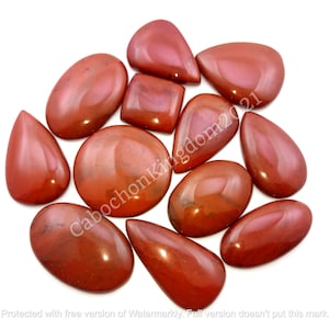 Natural Red Jasper Gemstone Cabochon - Red Jasper jewelry - Red Jasper cabochon - Red Jasper - Multi Jewelry Making Stone, Loose Gemstone