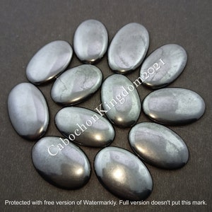 Natural Hematite Gemstone Cabochon -Hematite Cabochon Jewelry- Hematite gemstone - Hematite - Multi Jewelry Making Stone, Loose Gemstone