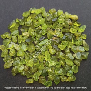 Natural Green Peridot Rough Gemstone Cabochon - Green Peridot Jewelry - Green Peridot Raw - Multi Jewelry Making Stone - Loose Gemstone Lot