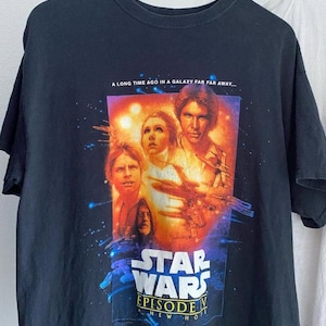 Vintage Star Wars T Shirt Star Wars A new Hope Original Trilogy Shirt A New Hope Shirt Disneyland Shirt Luke Skywalker Darth Vader Leia tee