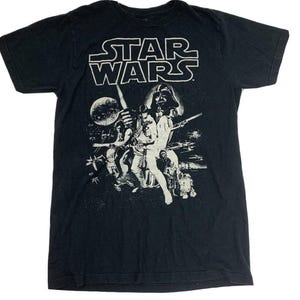 Vintage Disney Star Wars Shirt, Star Wars Eine neue Hoffnung verblasst T-shirt, Galaxy&#39;s Edge Sweatshirt, Prinzessin Leila T-Shirt, Disney Familien Urlaub T-Shirt