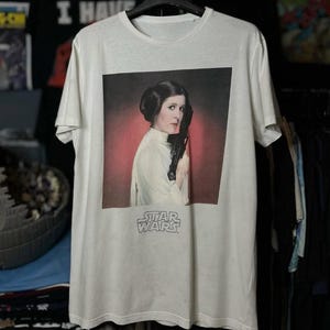 Vintage Princess Leia Star Wars T Shirt Vintage Star Wars a new hope Shirt Princess Leia Organa Disneyland Shirt Star Wars 1977 Tee