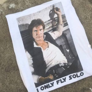 Vintage Han Solo Shirt, Star Wars Retro Movie Shirt, Star Wars Original Trilogy Disney Sweatshirt, Star Wars Gift Han Solo Princess Leia Tee