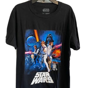 Vintage Disney Star Wars Shirt, Star Wars Eine neue Hoffnung verblasst T-shirt, Galaxy&#39;s Edge Sweatshirt, Prinzessin Leila T-Shirt, Disney Familien Urlaub T-Shirt