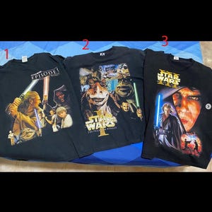 Vintage Attack of The Clones Shirt Behind the Scenes Star Wars Movie Shirt Anakin Skywalker Padme Amidala Disney World Obi Wan Kenobi Gift
