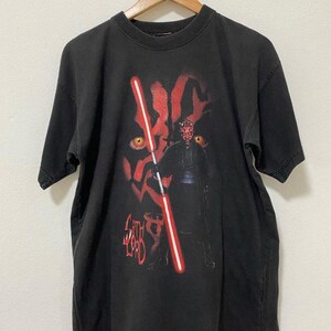 Darth Maul Silueta Star Space Wars Sci Fi Película Regular Fit Polera Para Hombres | Chile