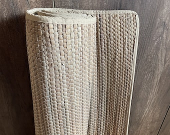 Handwoven Water Hyacinth Mat - Versatile Yoga & Picnic Mat