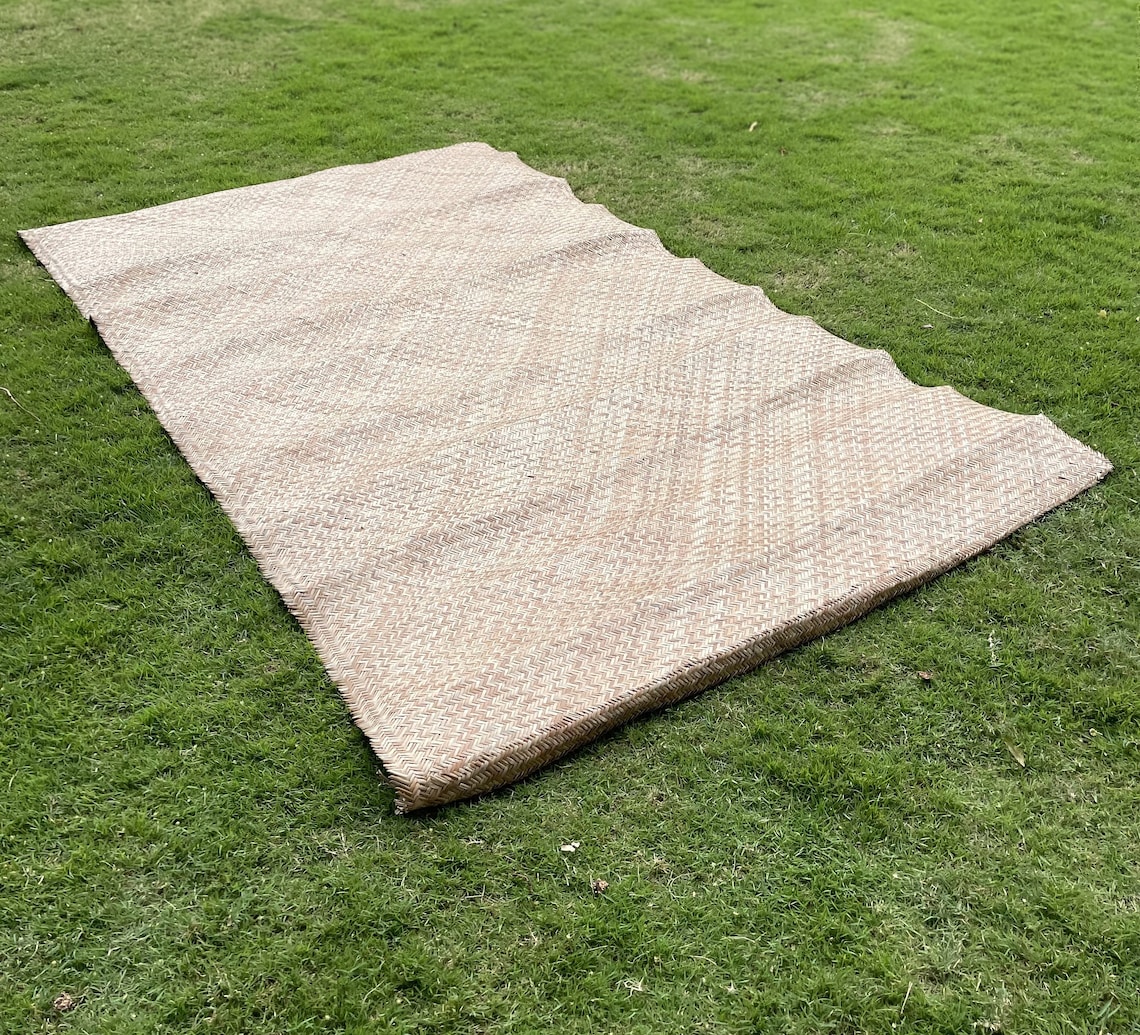 Natural and Handmade Sitol Pati Outdoor and Indoor Mat Etsy Australia