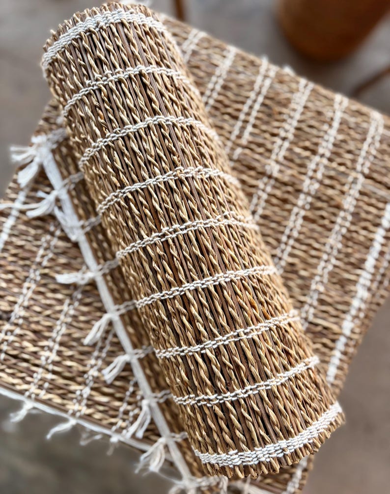 FreesiaStores Banana Fiber Dining Set - Thumbnail 4