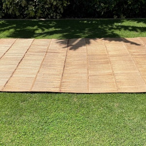 Water Hyacinth Foldable Outdoor Mat - XL - 100% Natural and Handmade