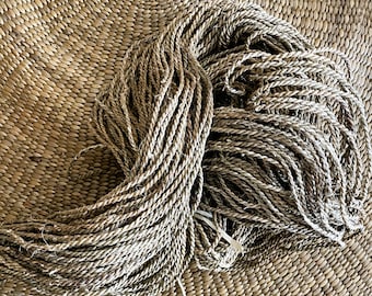 Twisted Water Hyacinth Rope Bundles - 50 Meters (3mm Thickness)