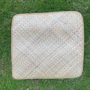 Sitol Pati Meditation and Center Mat - Handmade, Natural and Sustainable