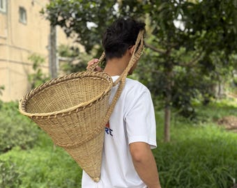 Bamboo Backpack - Etsy