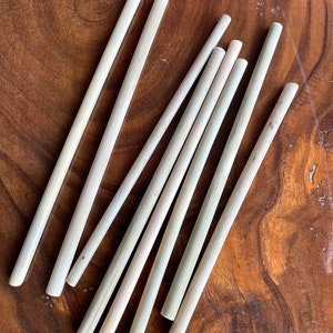 Natural Bamboo Straws - 1000 pcs