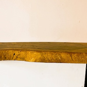 Live Edge Wooden Wall Shelf – Natural Beauty for Your Home