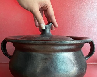 Cerámica Longpi – Recipiente para cocinar y servir de 3 L