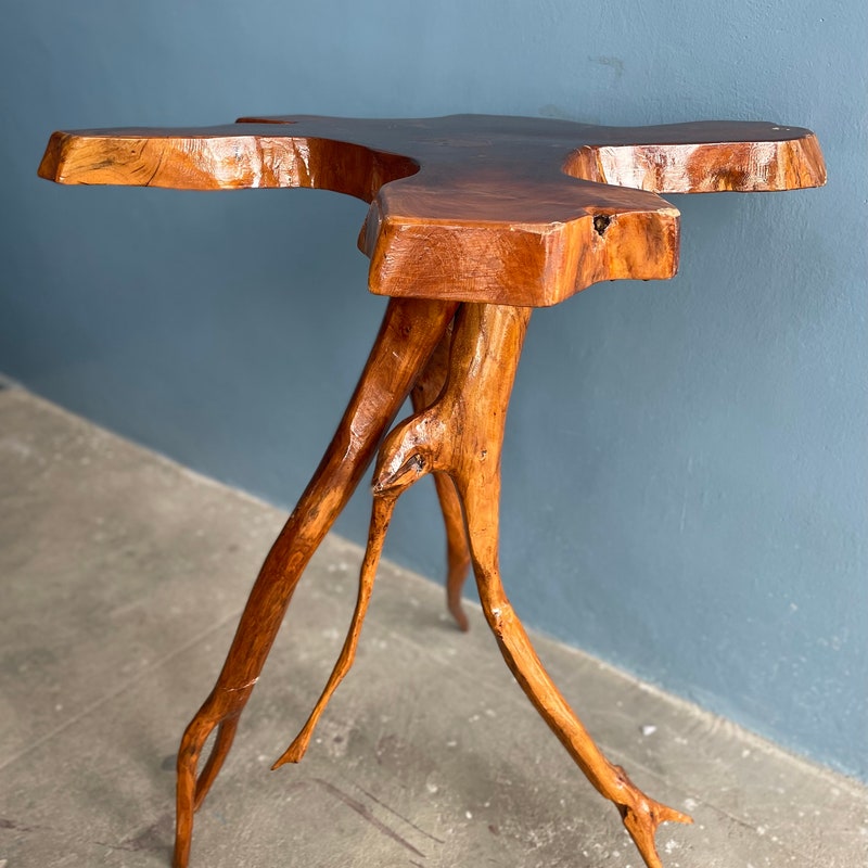 Tree Trunk Table - Etsy