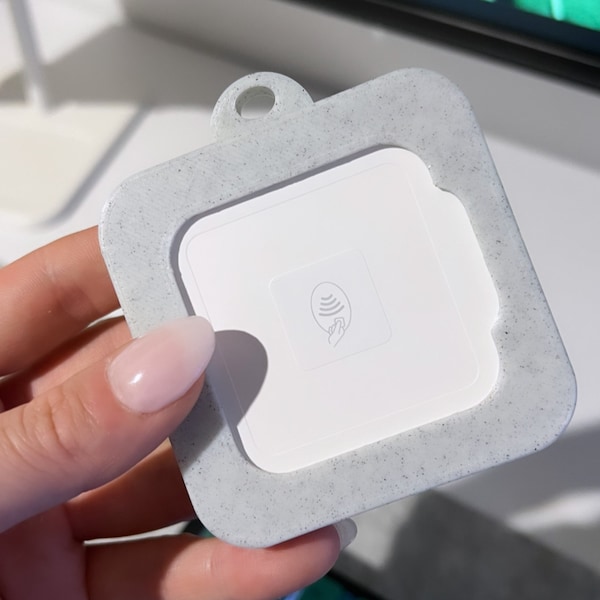 Square Reader Holder 3d Print Etsy