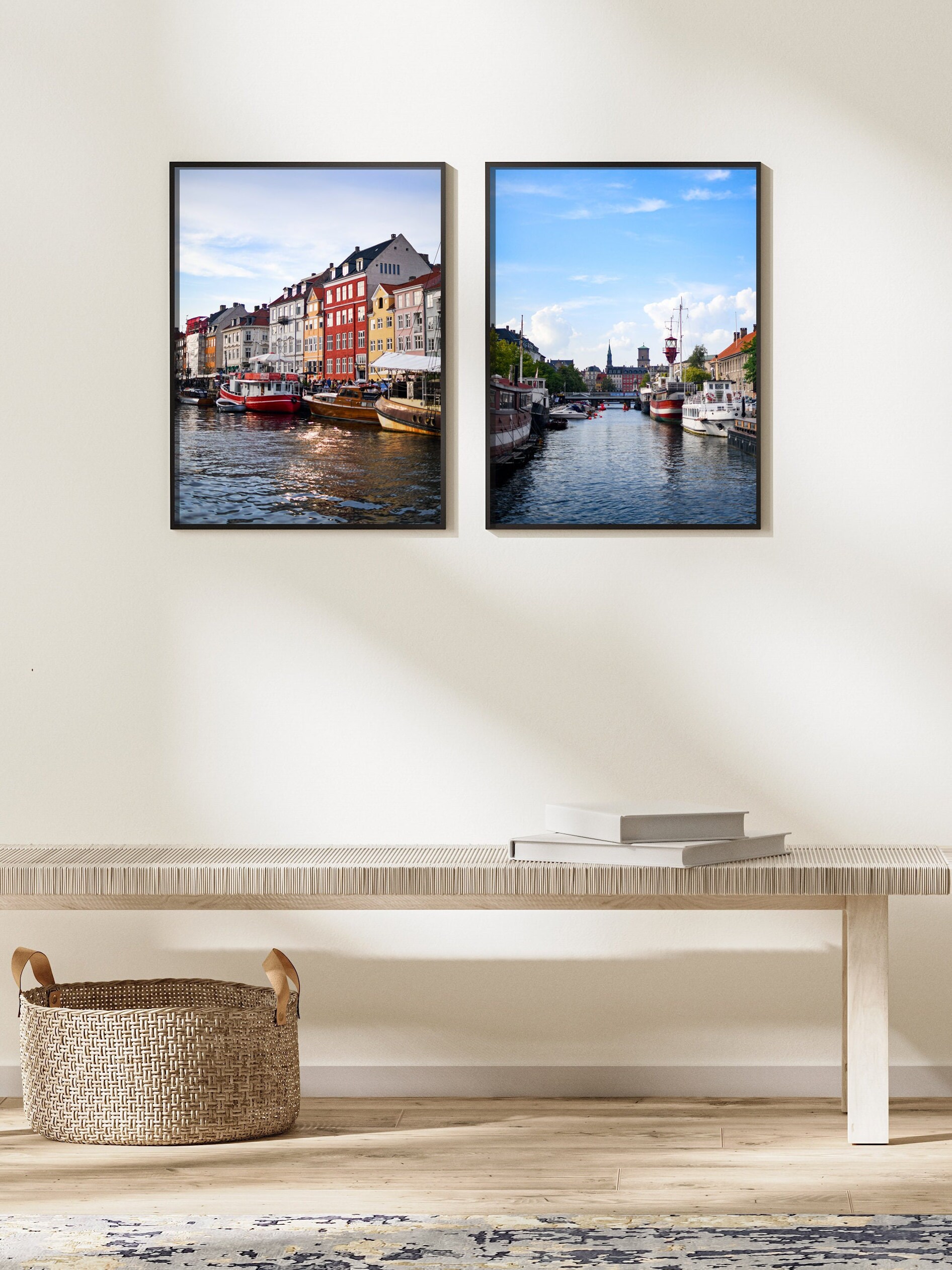 Curated visual reference: Picture Idea: Set Of Nyhavn Canal Photos Copenhagen Denmark For Gallery Art