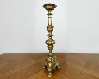 Candle Holder Vintage French Style Ornate Decorative Candlestick LOT 6056