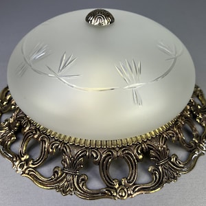 Stunning Ceiling Lamp Made Of Brass And Pressed Pendant Chandelier 5154