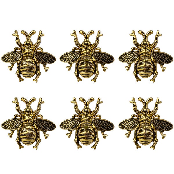 English Garden Bumblebee Napkin Ring Set of 6