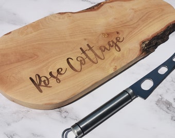 Personalized Olive Wood Cheese Board | Cutting Board | Personalised | Chopping | Anniversary Gift | Wedding Gift | Housewarming Cheeseboard